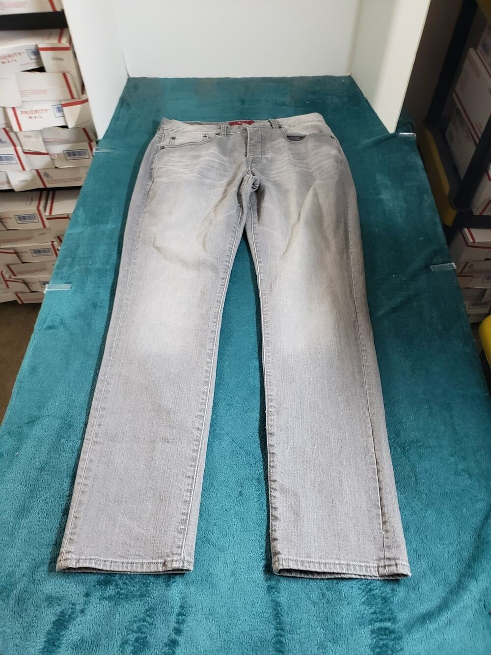 Lucky Brand Jeans Size 30x32 Mens Gray Pants Stretch 121 Heritage Slim Straight